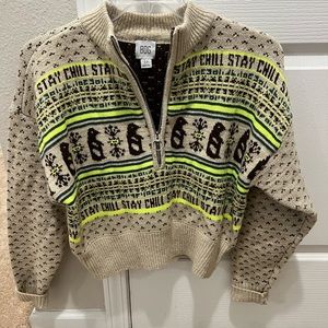 Adorable BDG Stay Chill w/ penguins sweater